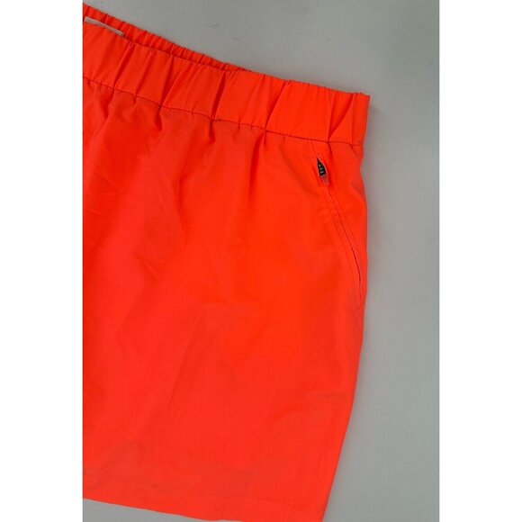 Lou & Grey Skort Wanderweave Bright Orange Athletic Elastic Waist Polyester XL - Picture 3 of 7